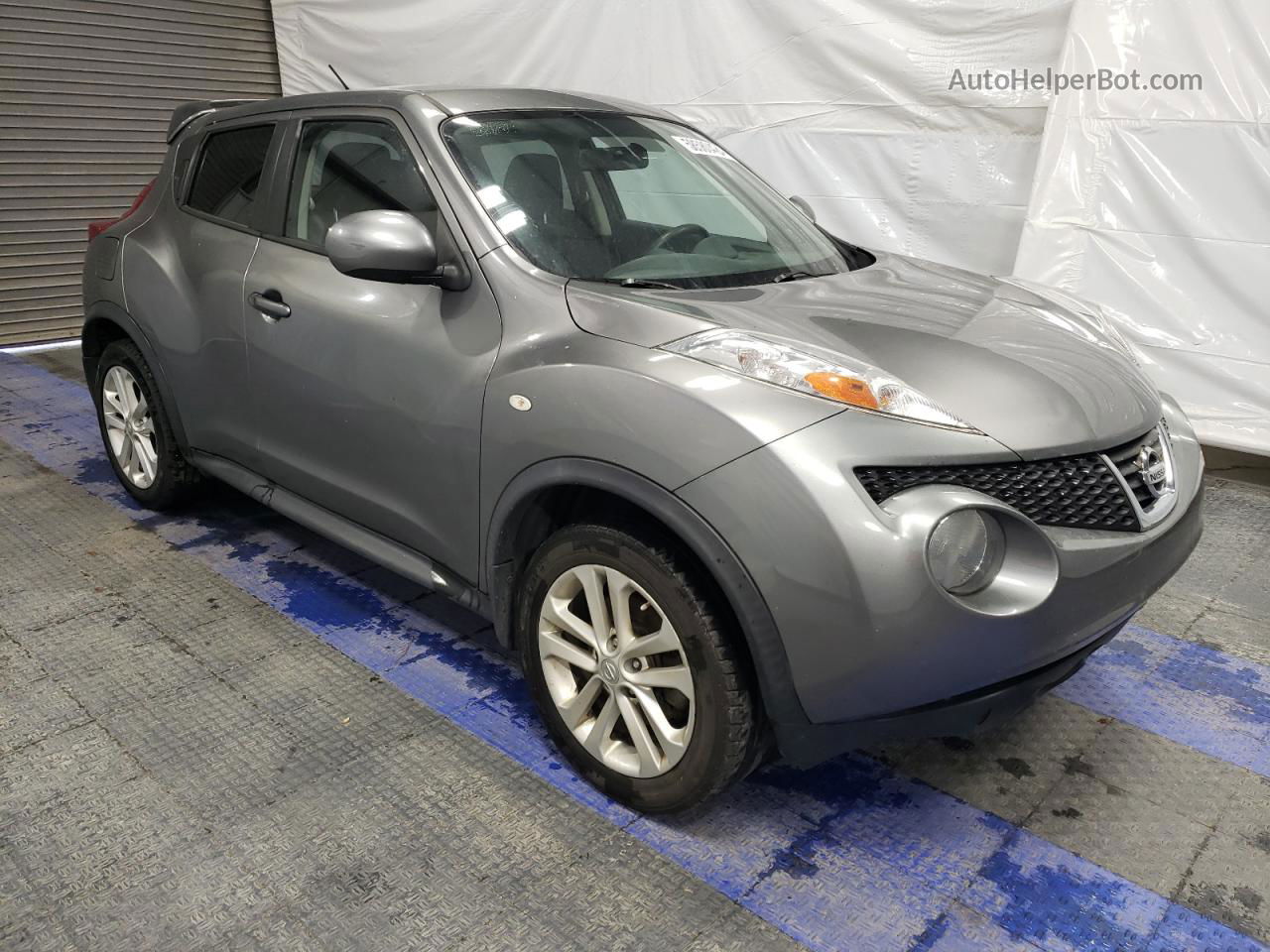 2014 Nissan Juke S Gray vin: JN8AF5MV4ET484836