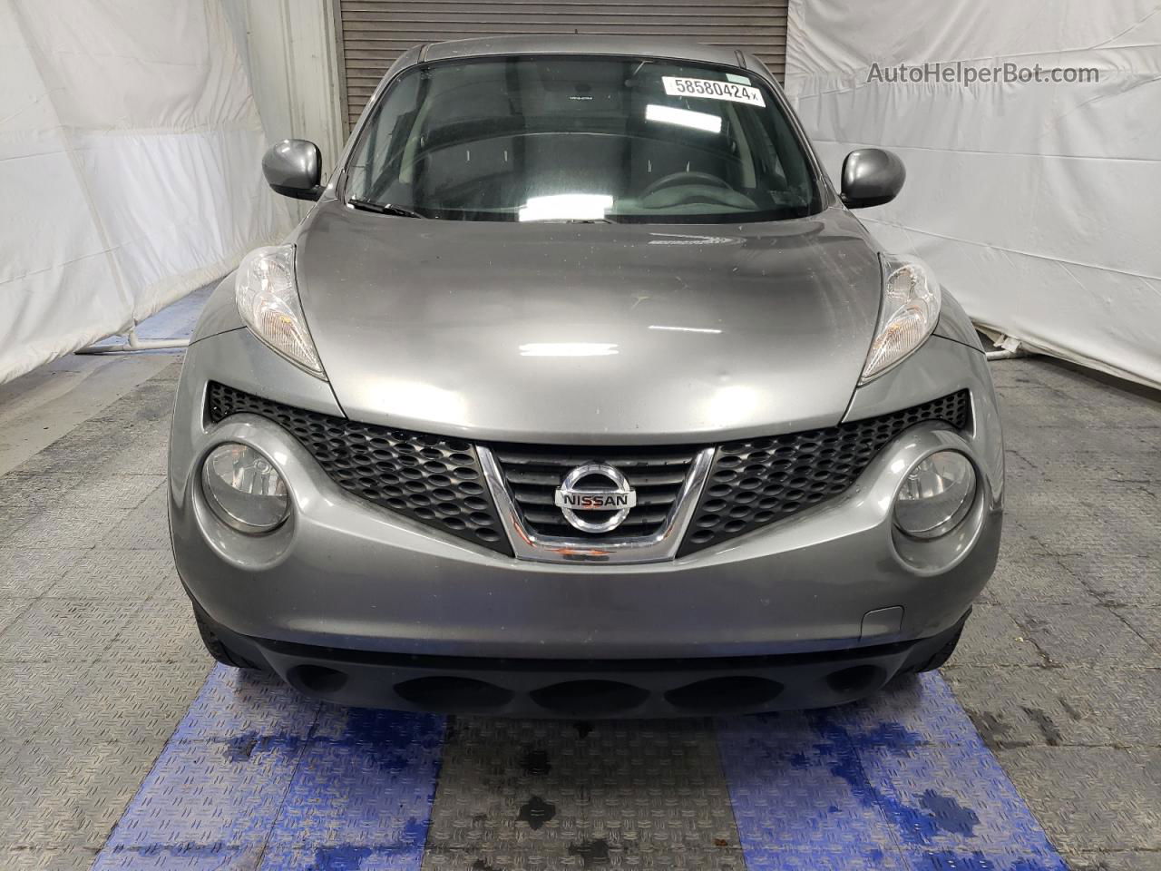 2014 Nissan Juke S Gray vin: JN8AF5MV4ET484836