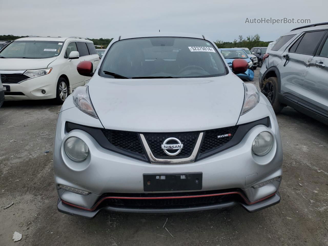 2013 Nissan Juke S Серебряный vin: JN8AF5MV5DT227974