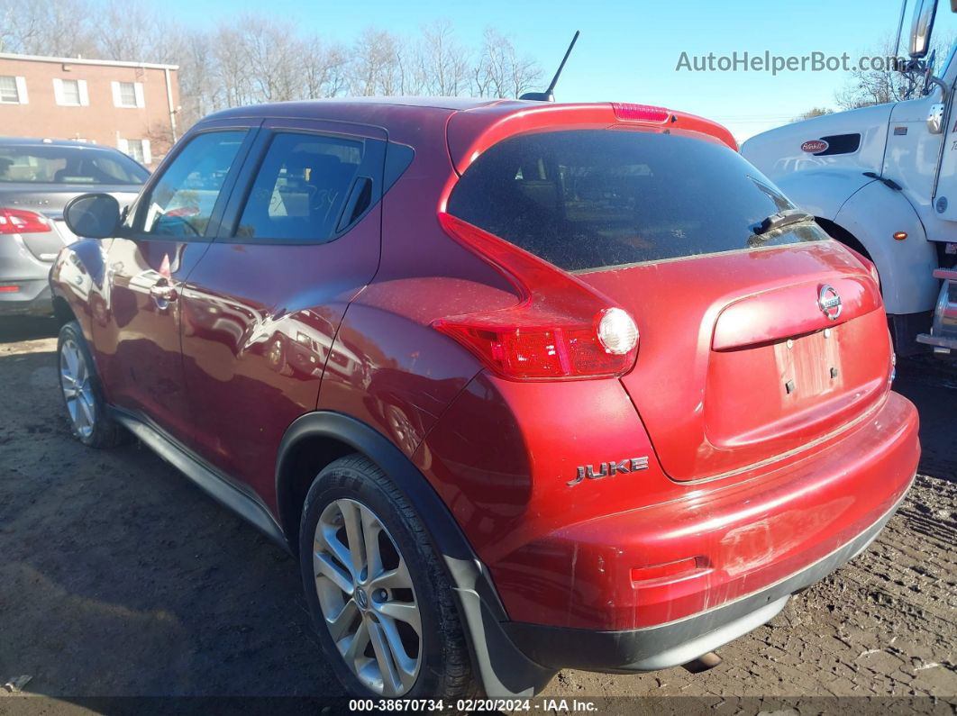 2014 Nissan Juke Sl Red vin: JN8AF5MV5ET481878