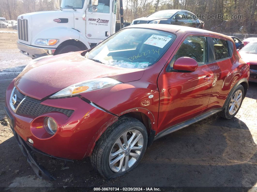 2014 Nissan Juke Sl Red vin: JN8AF5MV5ET481878