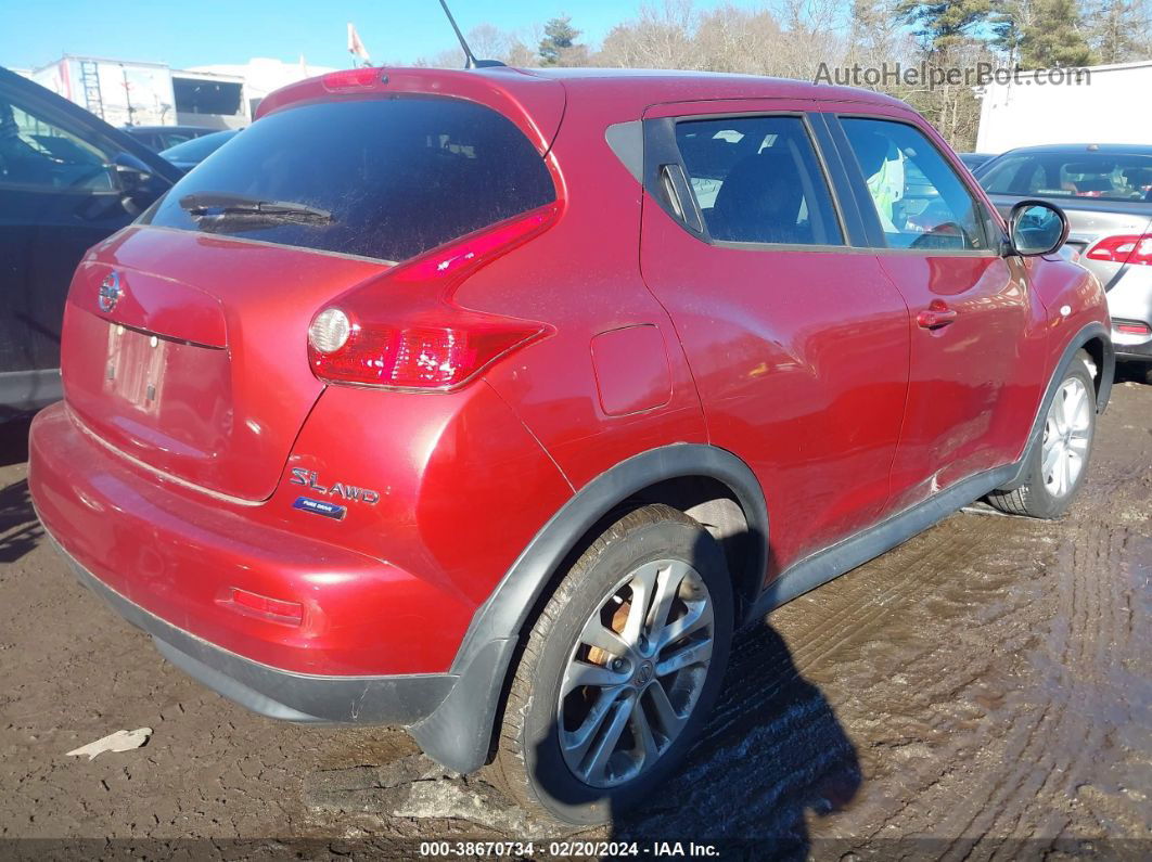 2014 Nissan Juke Sl Red vin: JN8AF5MV5ET481878