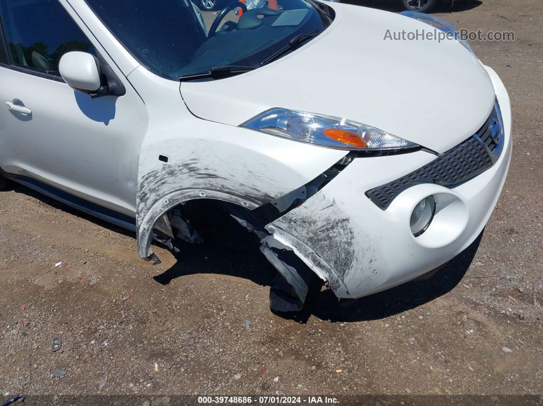 2014 Nissan Juke Sl White vin: JN8AF5MV5ET484831