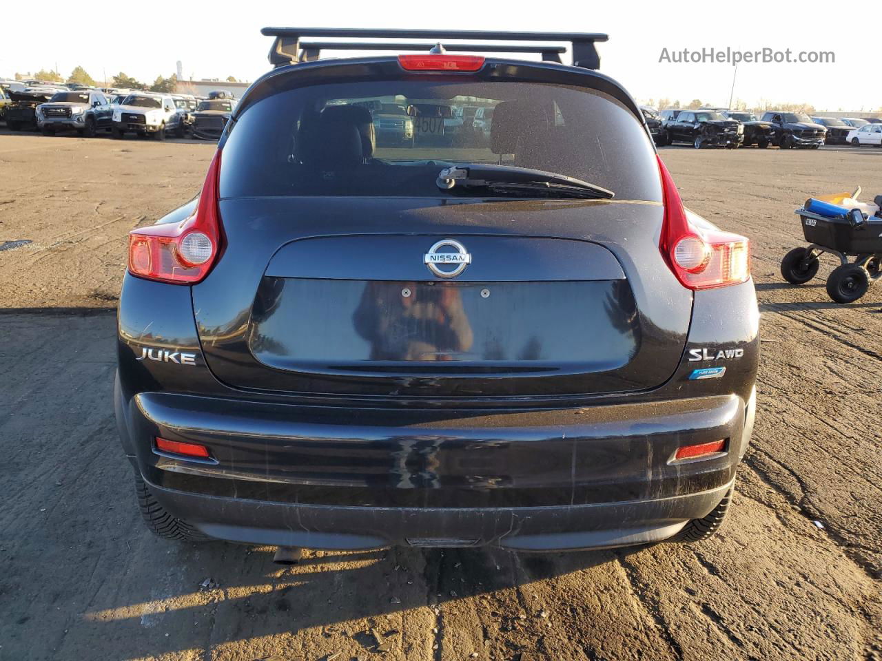 2014 Nissan Juke S Black vin: JN8AF5MV6ET358767