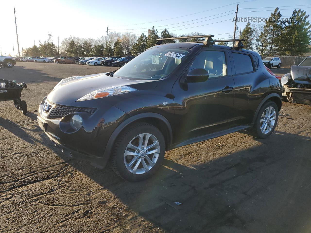 2014 Nissan Juke S Black vin: JN8AF5MV6ET358767