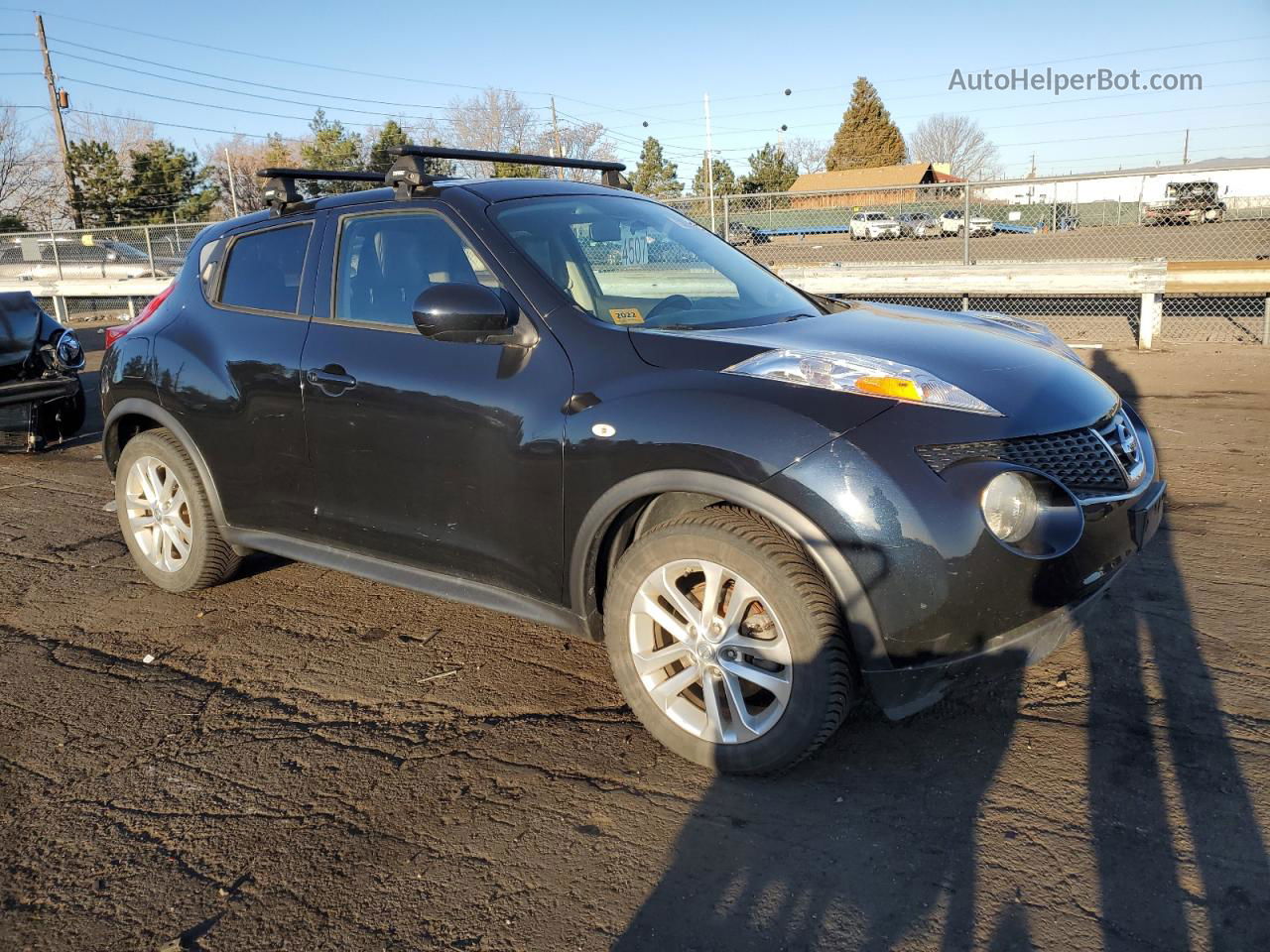 2014 Nissan Juke S Black vin: JN8AF5MV6ET358767