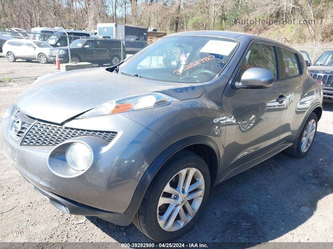 2014 Nissan Juke S Серый vin: JN8AF5MV6ET362155