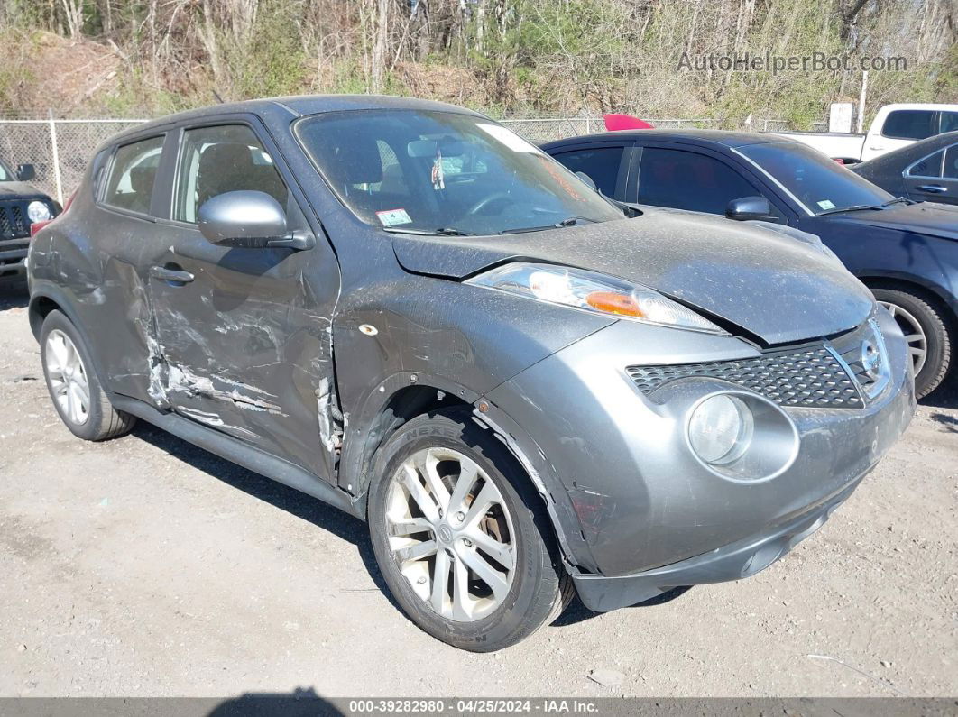 2014 Nissan Juke S Серый vin: JN8AF5MV6ET362155