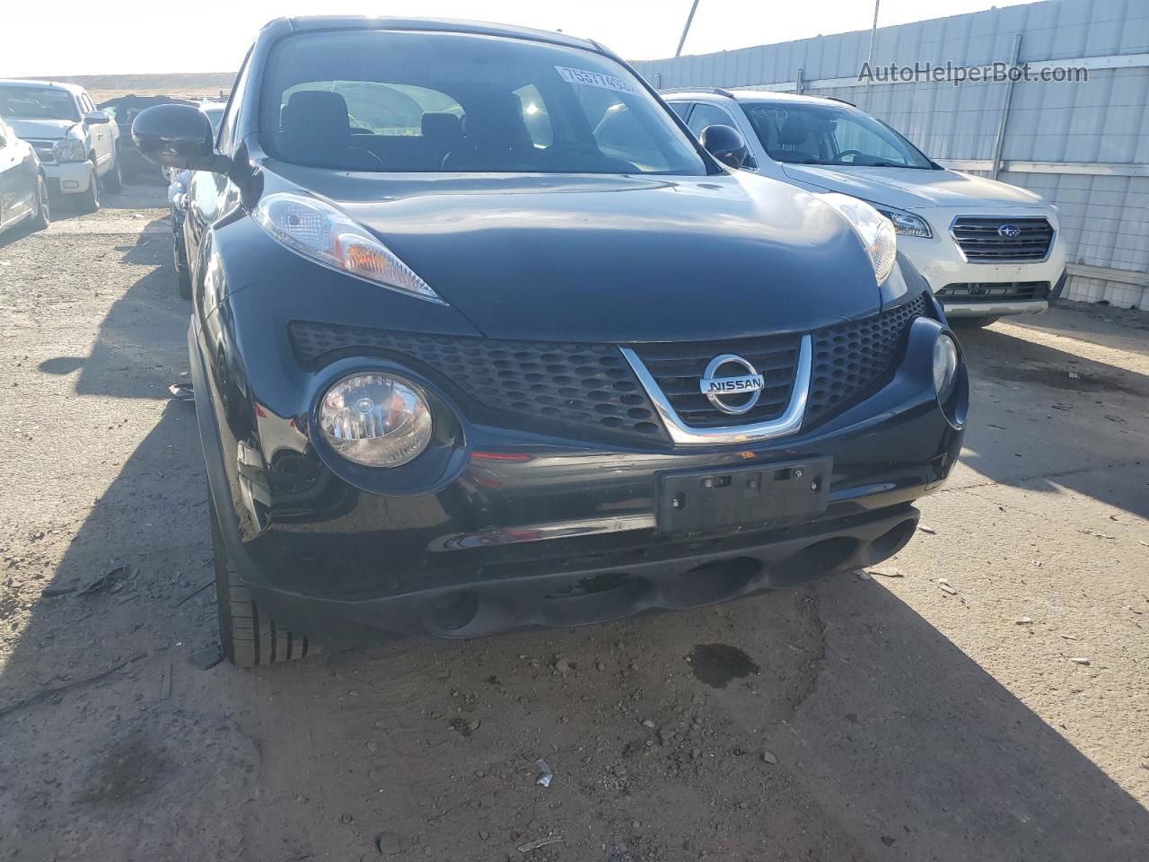 2014 Nissan Juke S Черный vin: JN8AF5MV6ET482943