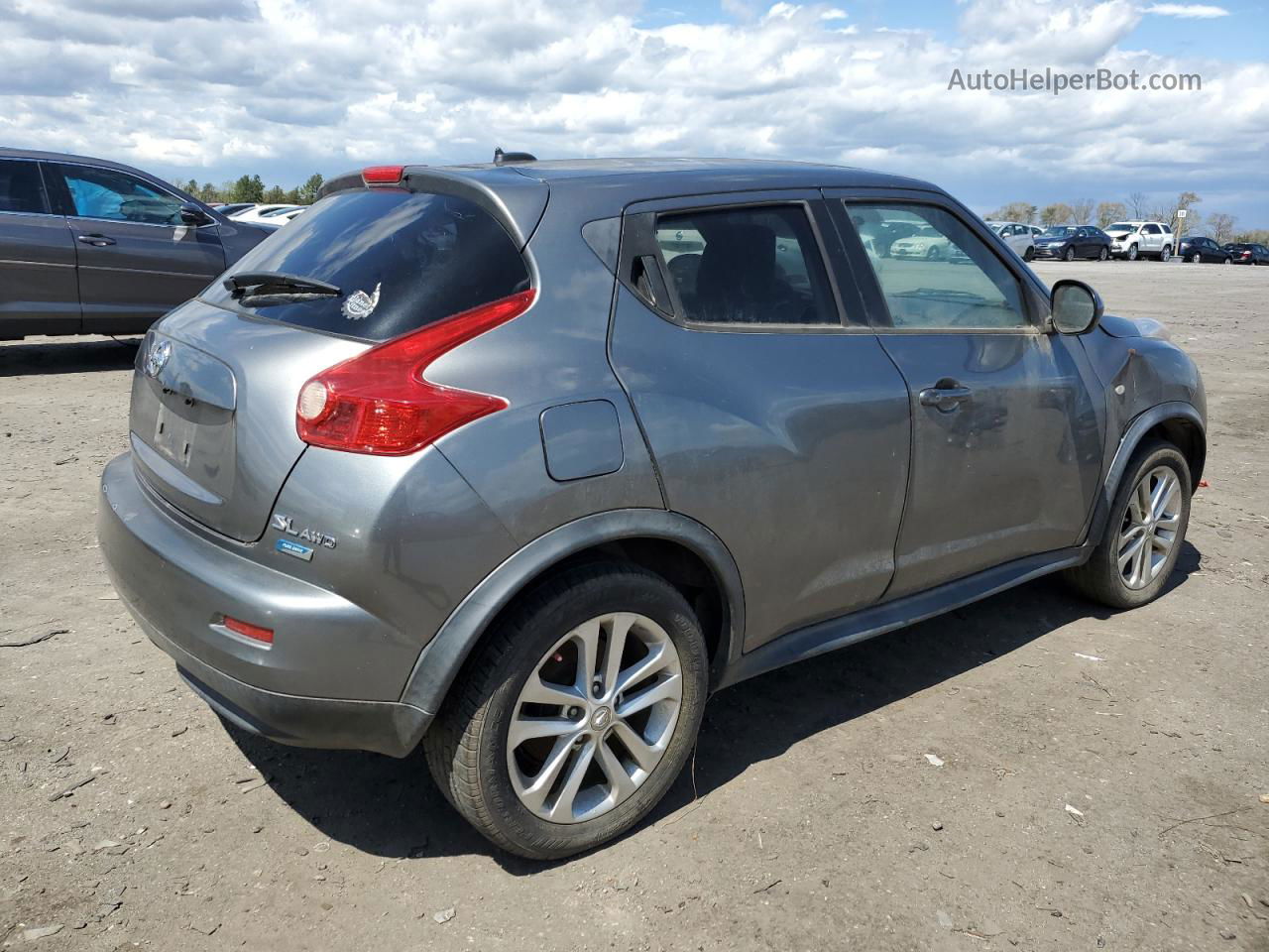 2013 Nissan Juke S Gray vin: JN8AF5MV7DT208858