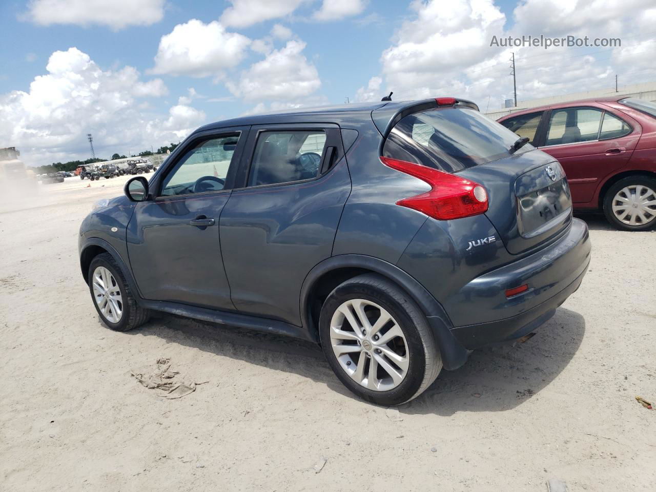 2014 Nissan Juke S Blue vin: JN8AF5MV7ET358695