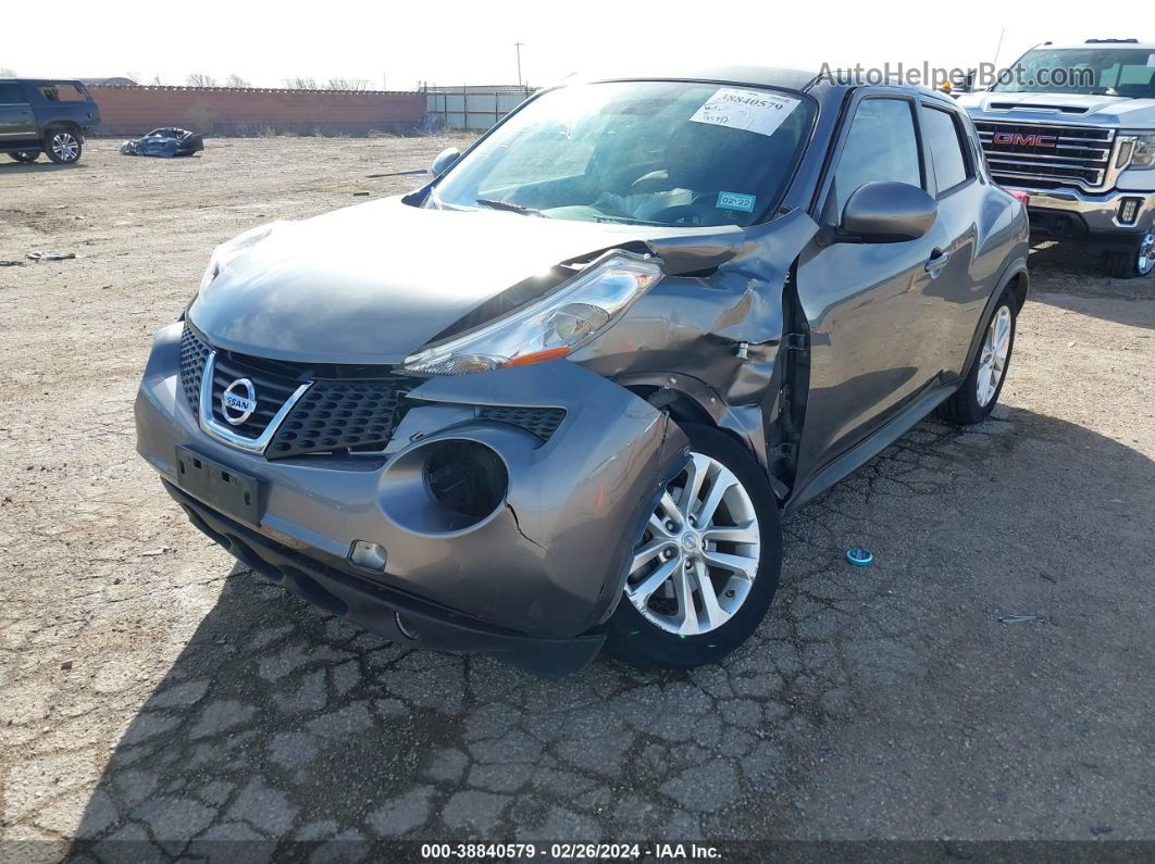 2014 Nissan Juke Sl Gray vin: JN8AF5MV8ET358883