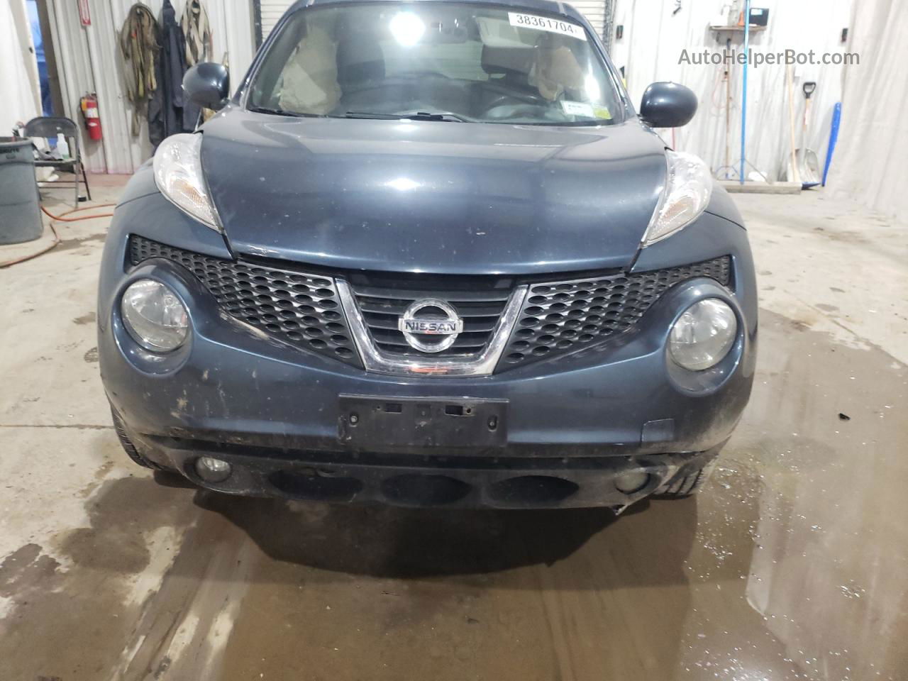 2014 Nissan Juke S Blue vin: JN8AF5MV8ET359838