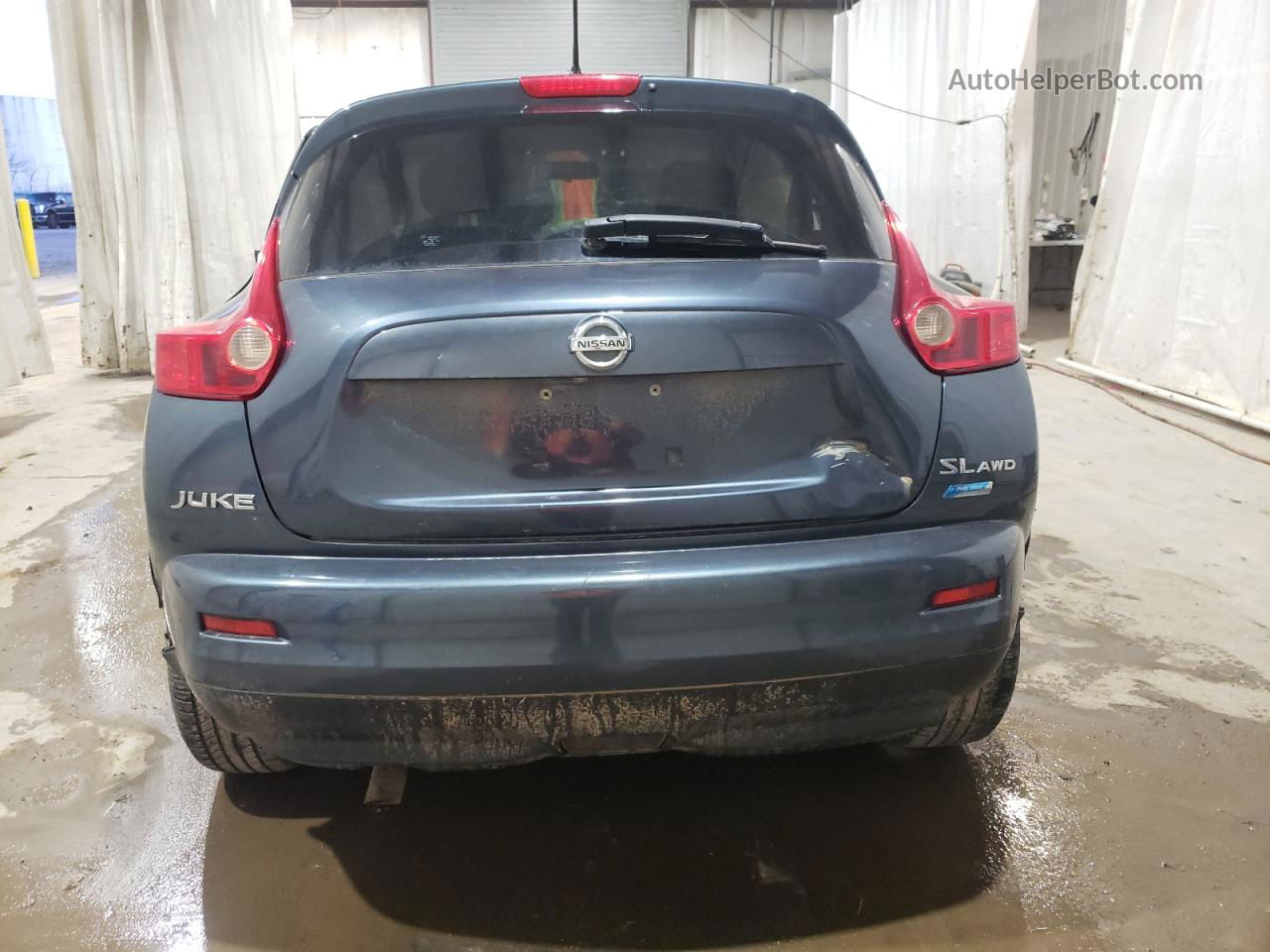 2014 Nissan Juke S Blue vin: JN8AF5MV8ET359838