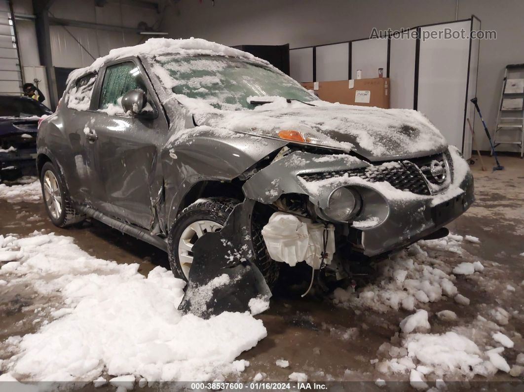 2014 Nissan Juke Sl Silver vin: JN8AF5MV8ET359922