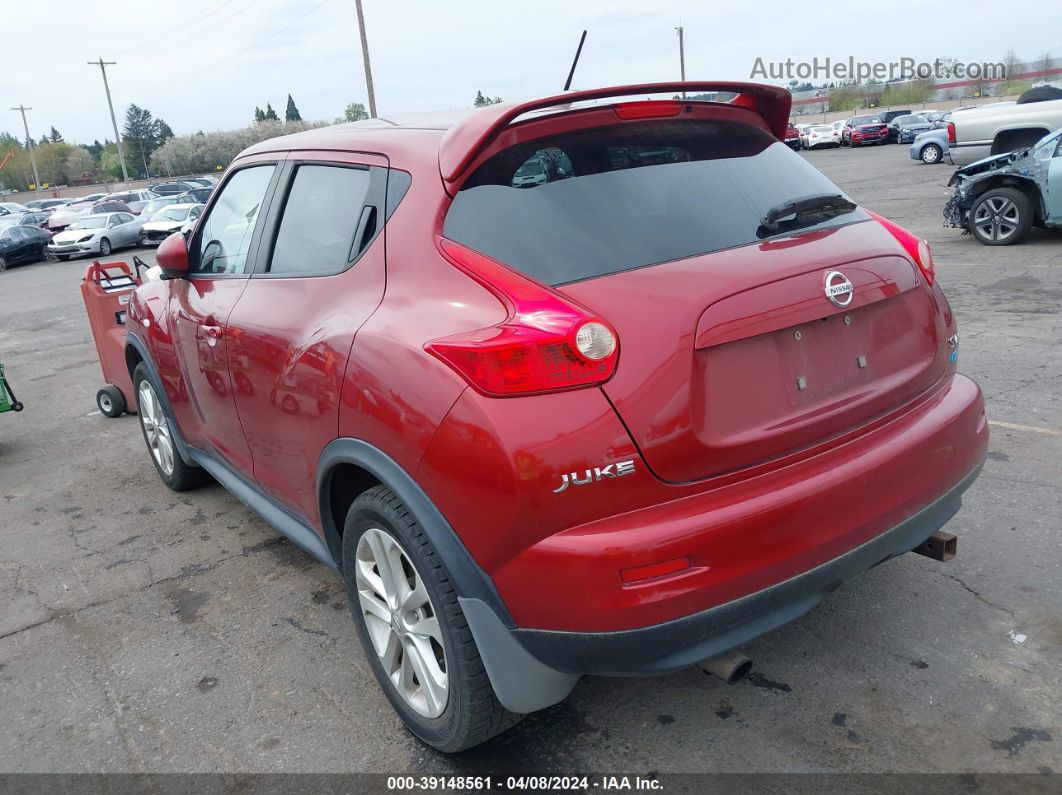 2013 Nissan Juke Sv Red vin: JN8AF5MV9DT209526