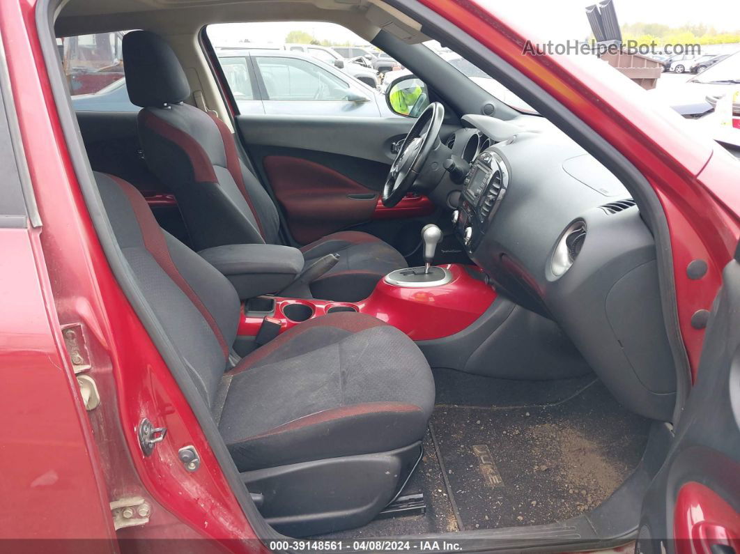 2013 Nissan Juke Sv Red vin: JN8AF5MV9DT209526