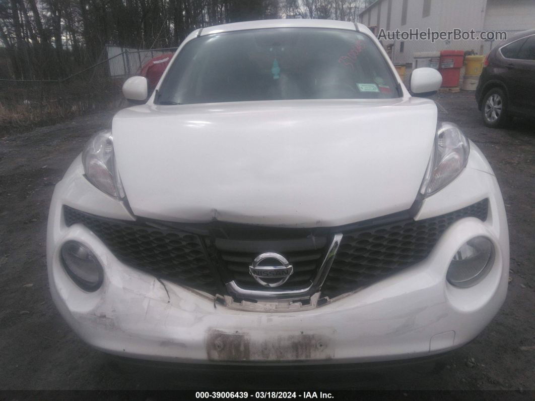 2013 Nissan Juke Sl White vin: JN8AF5MV9DT215598