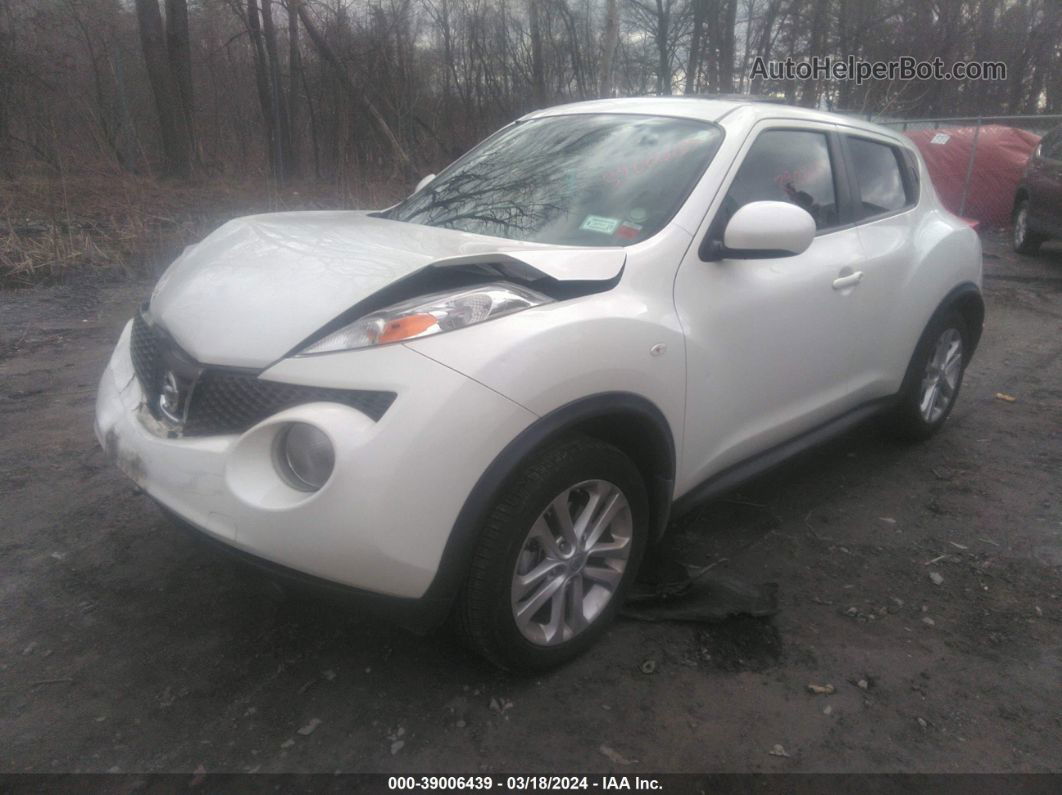 2013 Nissan Juke Sl White vin: JN8AF5MV9DT215598