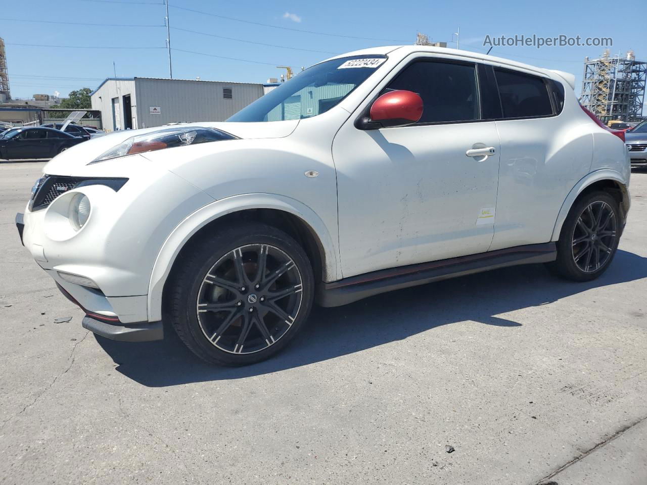 2013 Nissan Juke S White vin: JN8AF5MV9DT220980