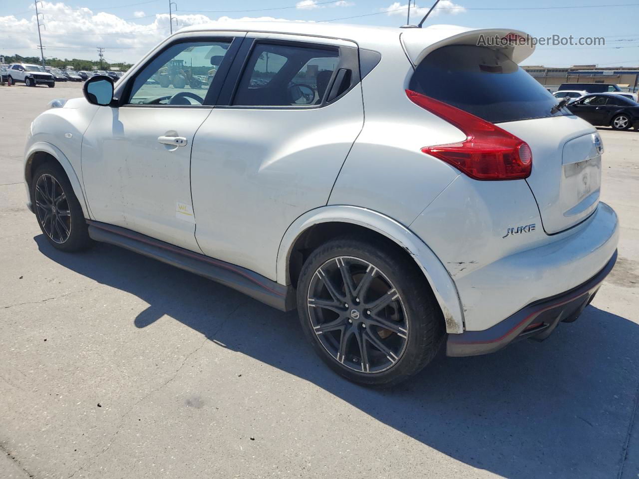 2013 Nissan Juke S White vin: JN8AF5MV9DT220980