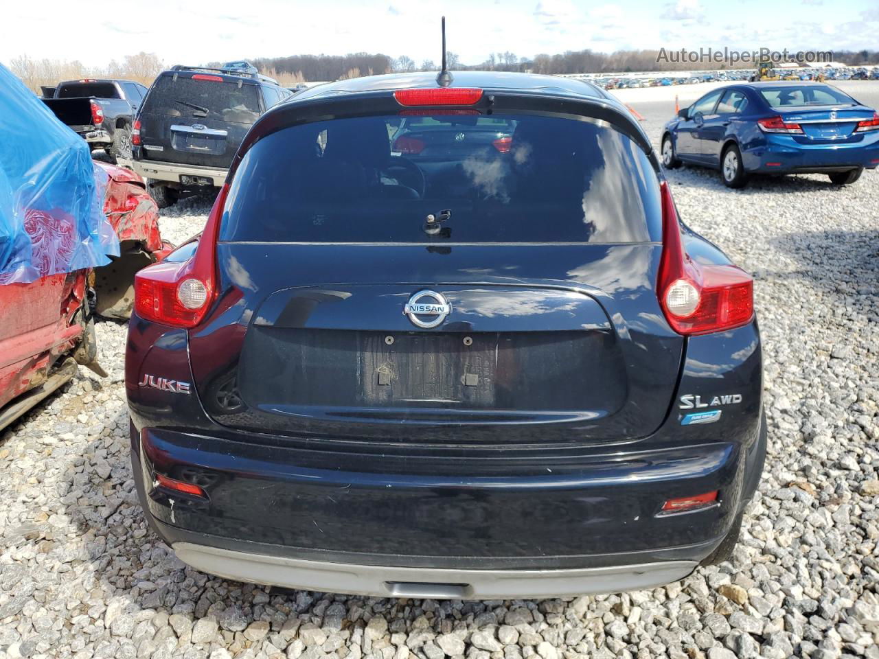 2013 Nissan Juke S Черный vin: JN8AF5MV9DT225452