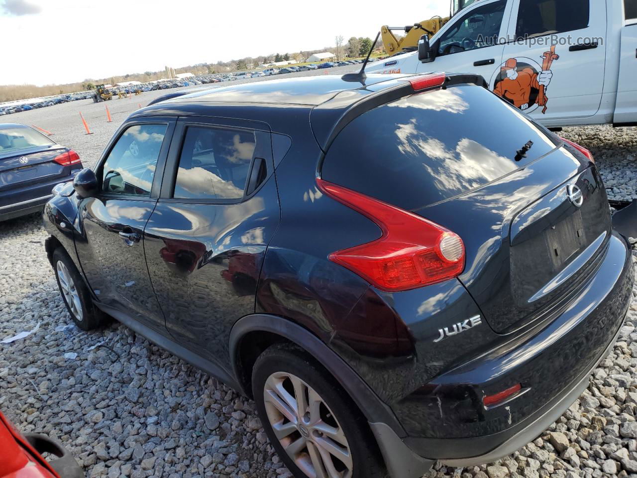 2013 Nissan Juke S Черный vin: JN8AF5MV9DT225452