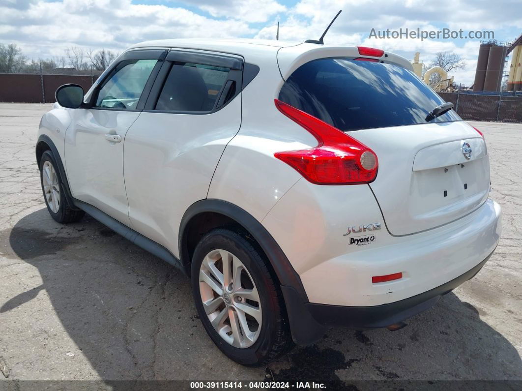 2014 Nissan Juke Sl White vin: JN8AF5MV9ET356382