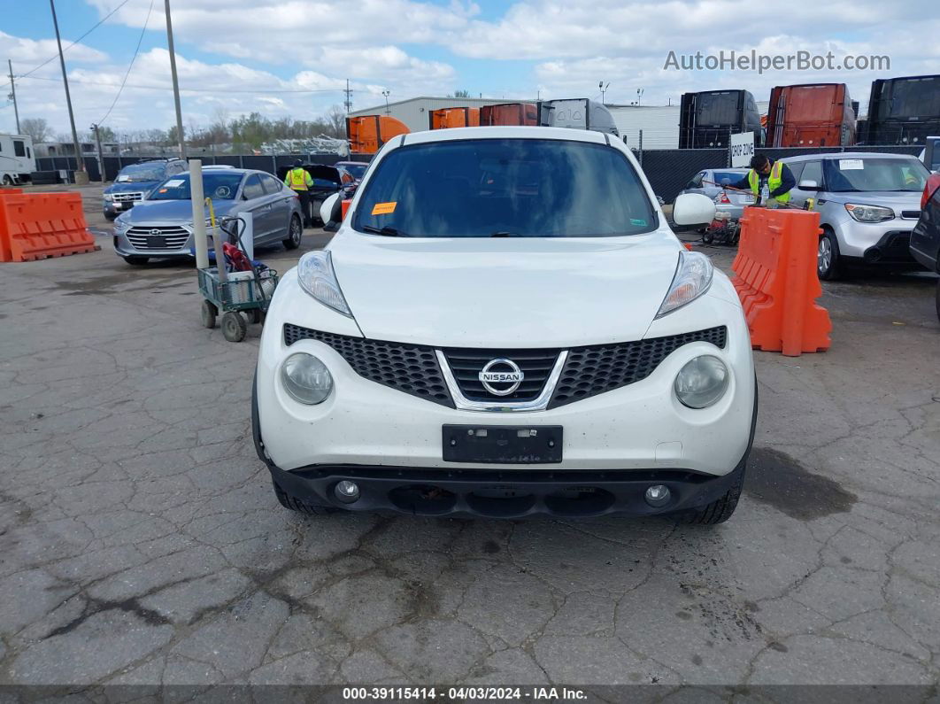 2014 Nissan Juke Sl White vin: JN8AF5MV9ET356382