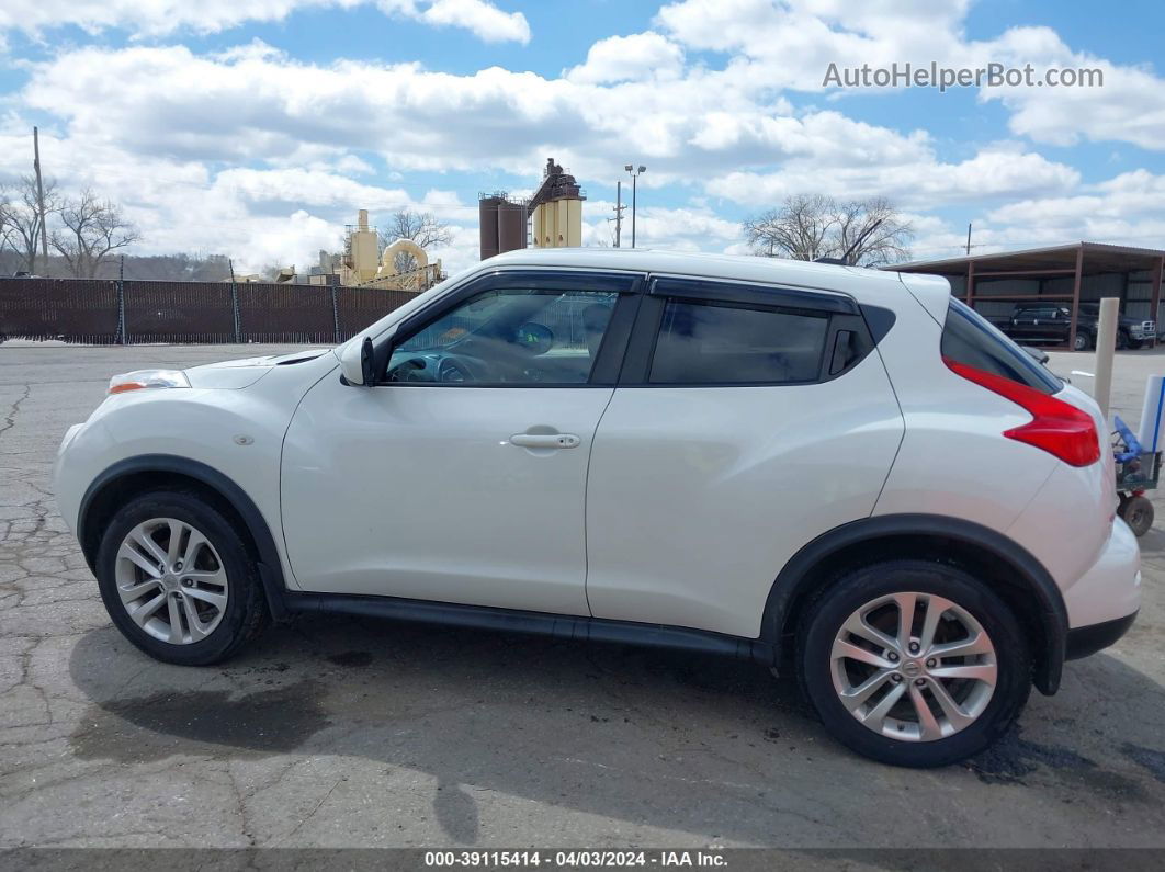 2014 Nissan Juke Sl White vin: JN8AF5MV9ET356382