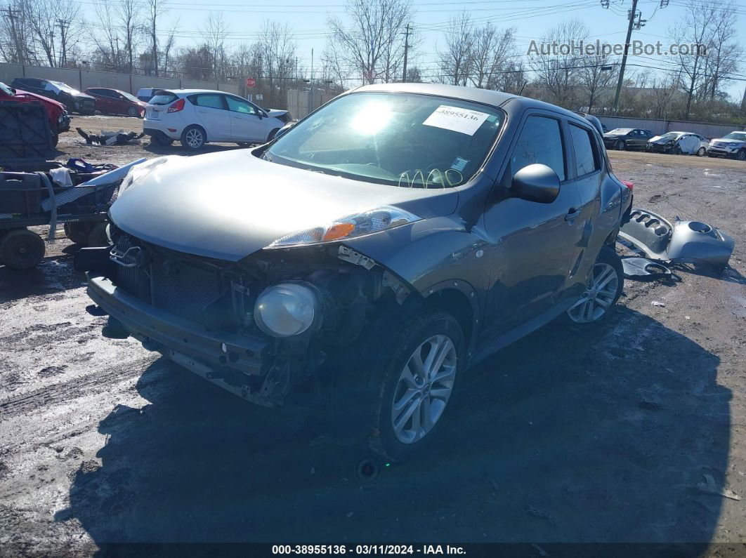 2013 Nissan Juke Sv Gray vin: JN8AF5MVXDT209048