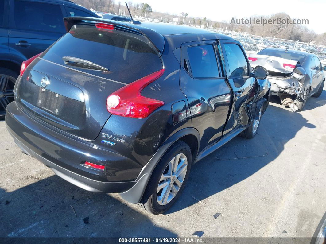 2014 Nissan Juke Sv Blue vin: JN8AF5MVXET357928