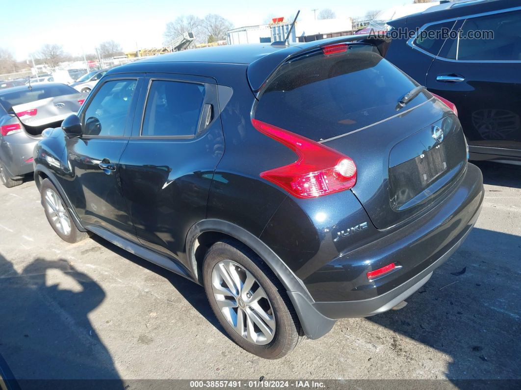 2014 Nissan Juke Sv Blue vin: JN8AF5MVXET357928