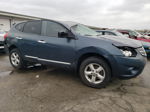 2012 Nissan Rogue S Синий vin: JN8AS5MT0CW252496