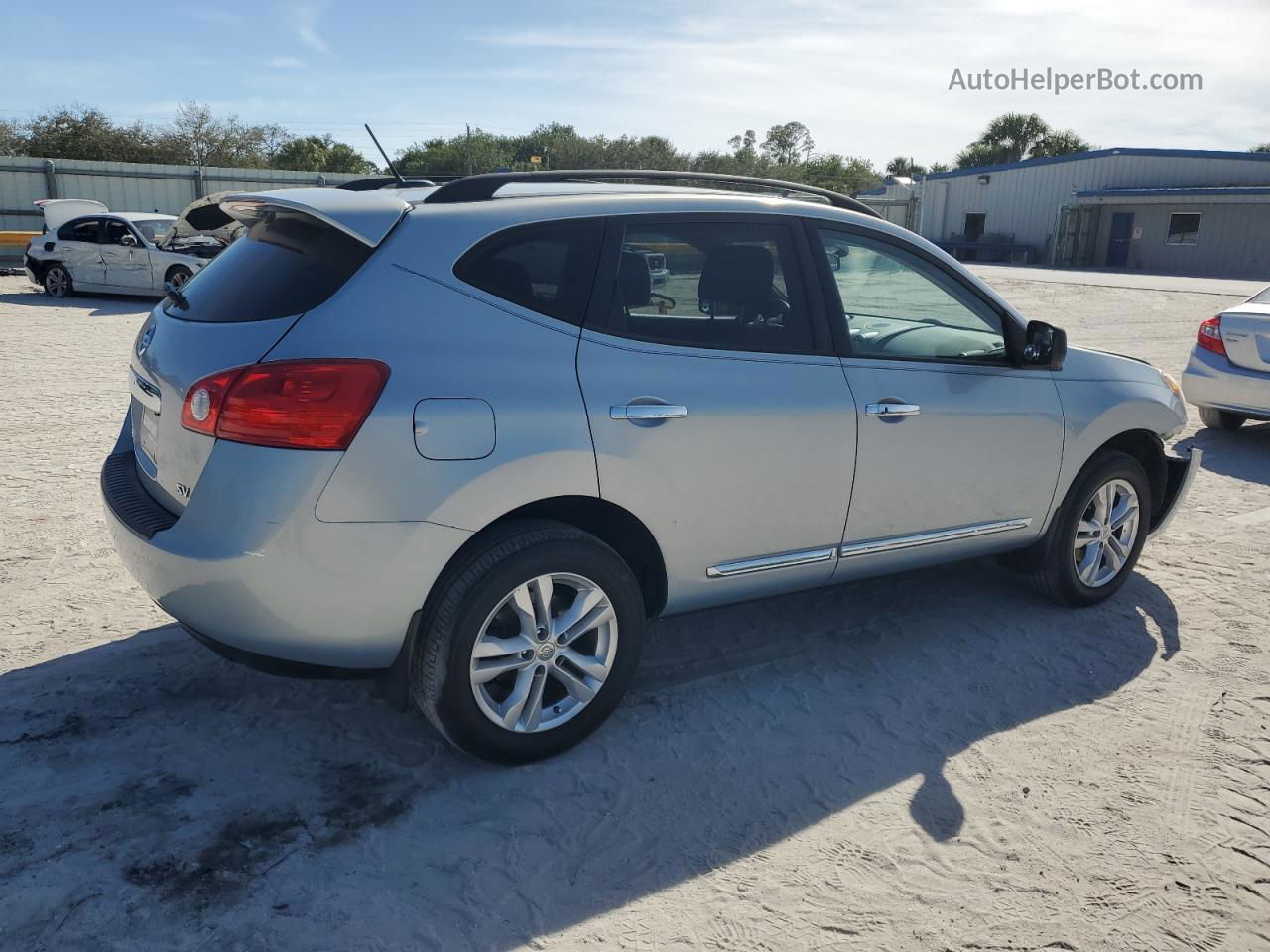 2012 Nissan Rogue S Blue vin: JN8AS5MT0CW266415