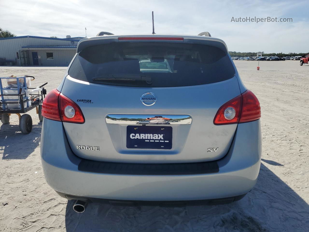 2012 Nissan Rogue S Blue vin: JN8AS5MT0CW266415