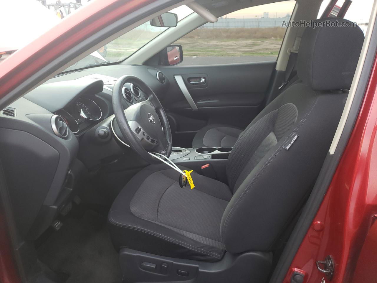 2012 Nissan Rogue S Красный vin: JN8AS5MT1CW250532