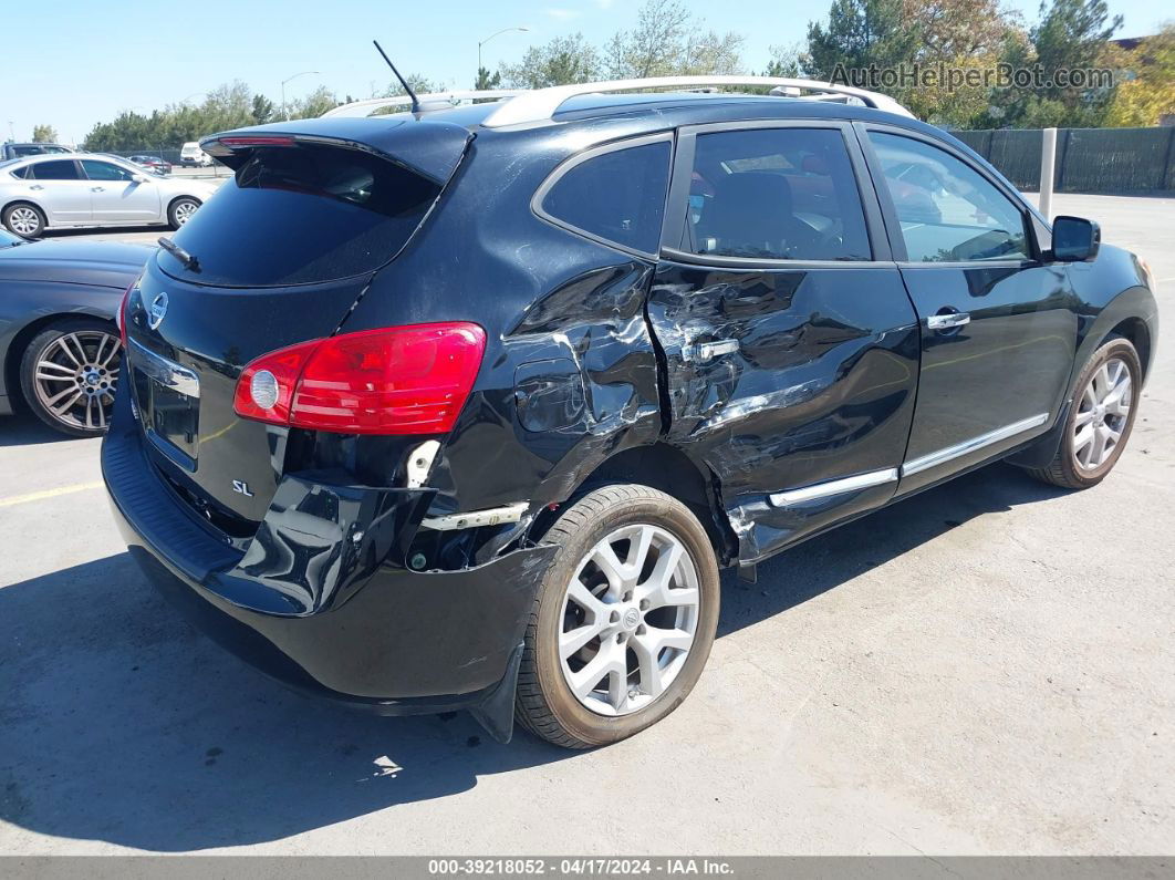 2012 Nissan Rogue Sv W/sl Pkg Black vin: JN8AS5MT1CW253107