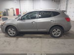 2012 Nissan Rogue Sv Silver vin: JN8AS5MT1CW258002