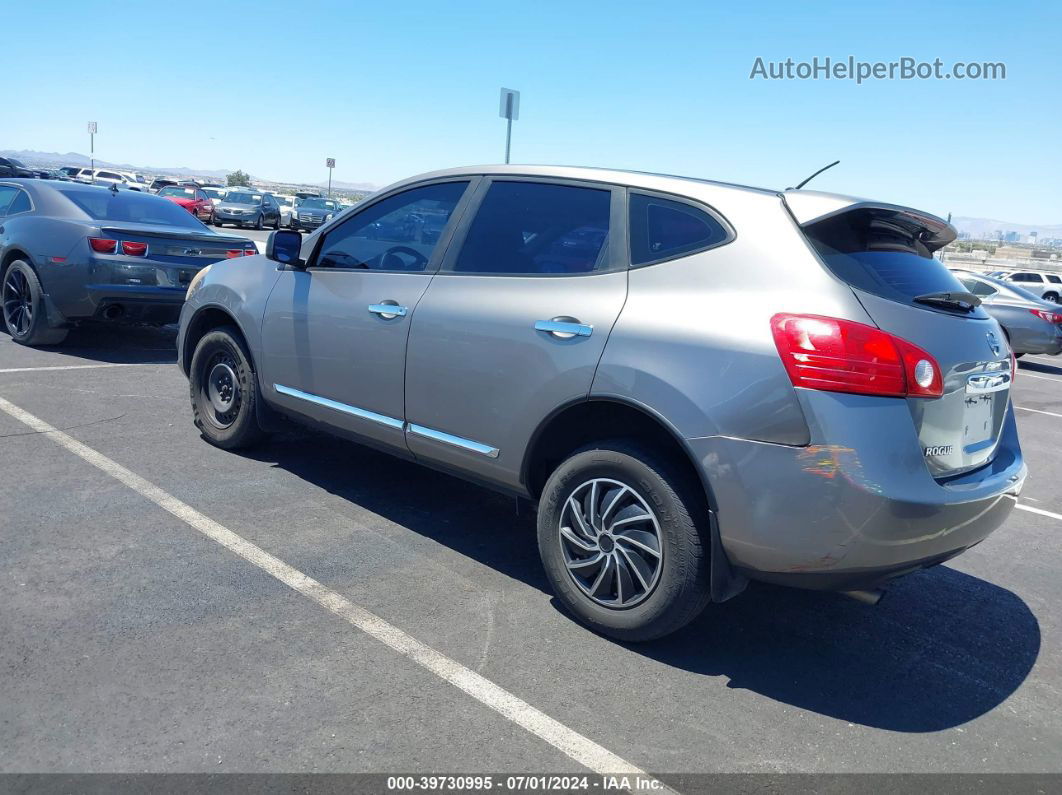 2012 Nissan Rogue S Silver vin: JN8AS5MT1CW263927