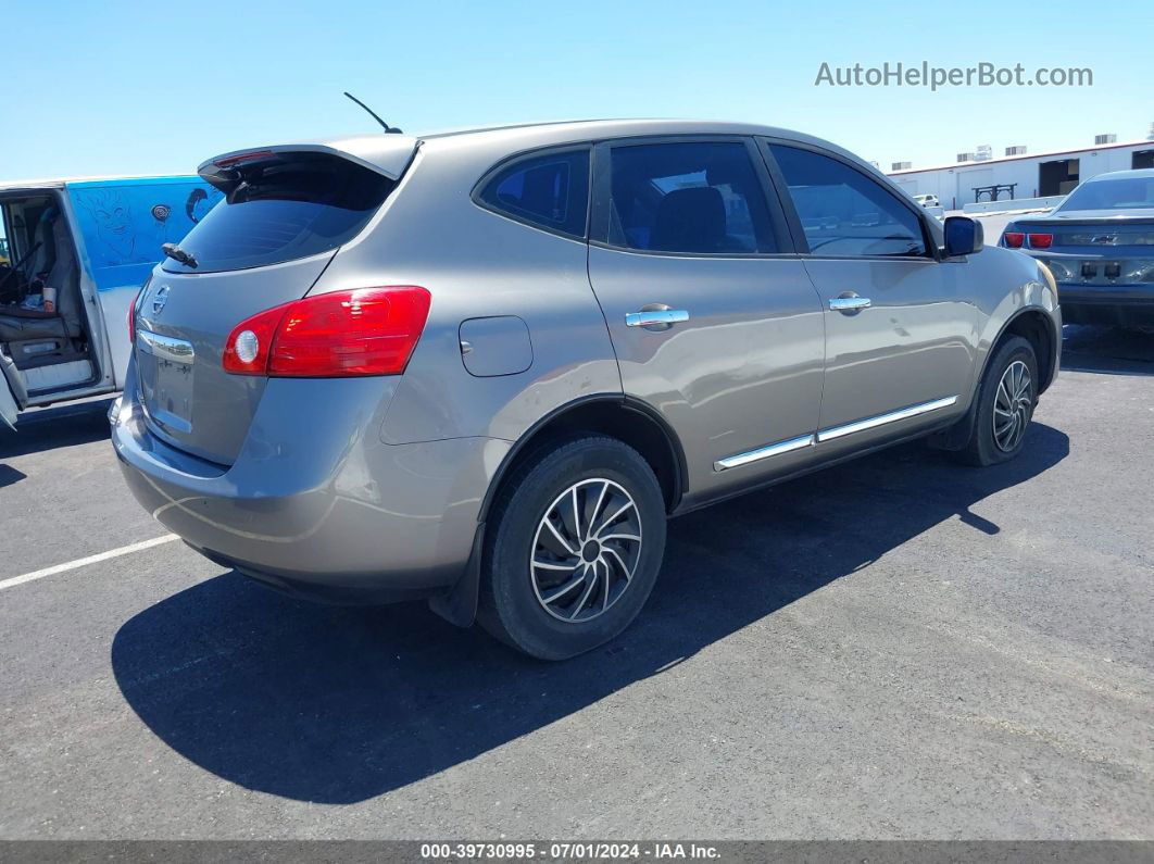 2012 Nissan Rogue S Silver vin: JN8AS5MT1CW263927