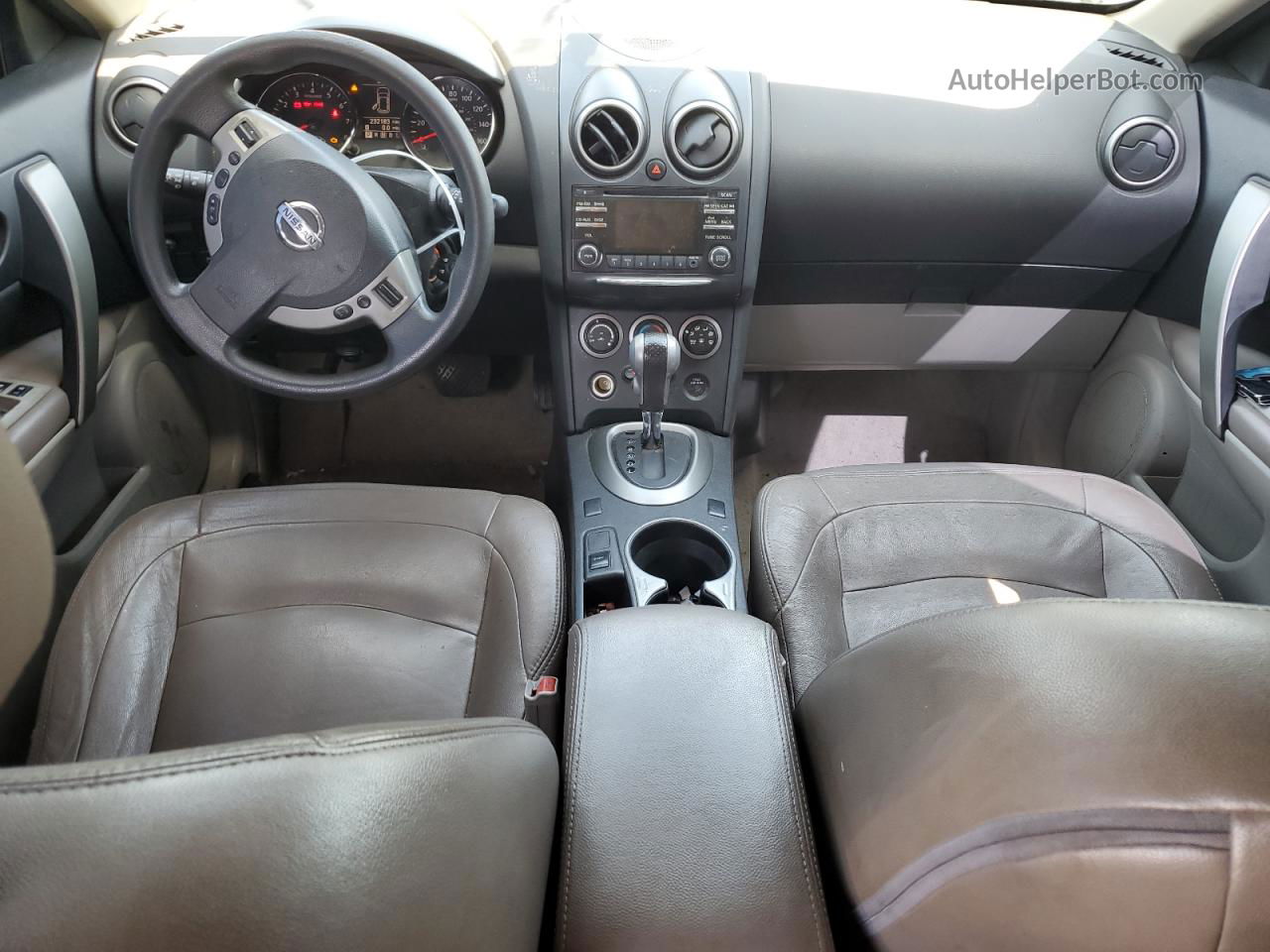 2012 Nissan Rogue S Черный vin: JN8AS5MT1CW264558