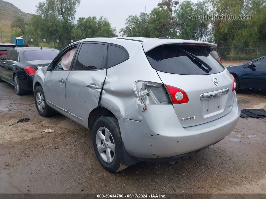 2012 Nissan Rogue S Серебряный vin: JN8AS5MT1CW288102