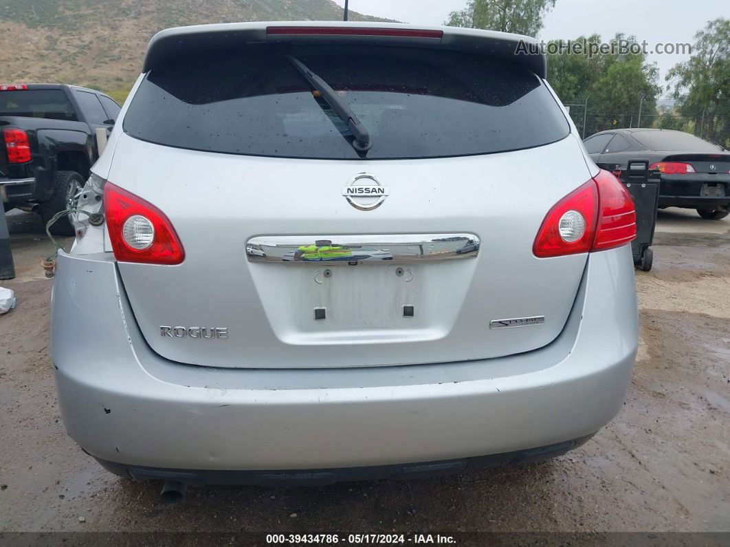 2012 Nissan Rogue S Silver vin: JN8AS5MT1CW288102