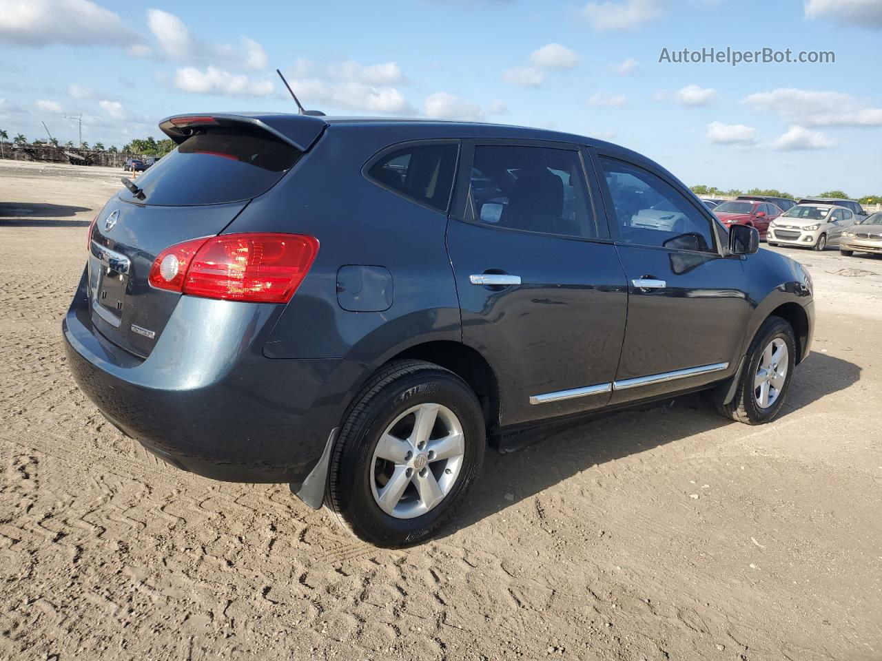 2012 Nissan Rogue S Gray vin: JN8AS5MT1CW294529