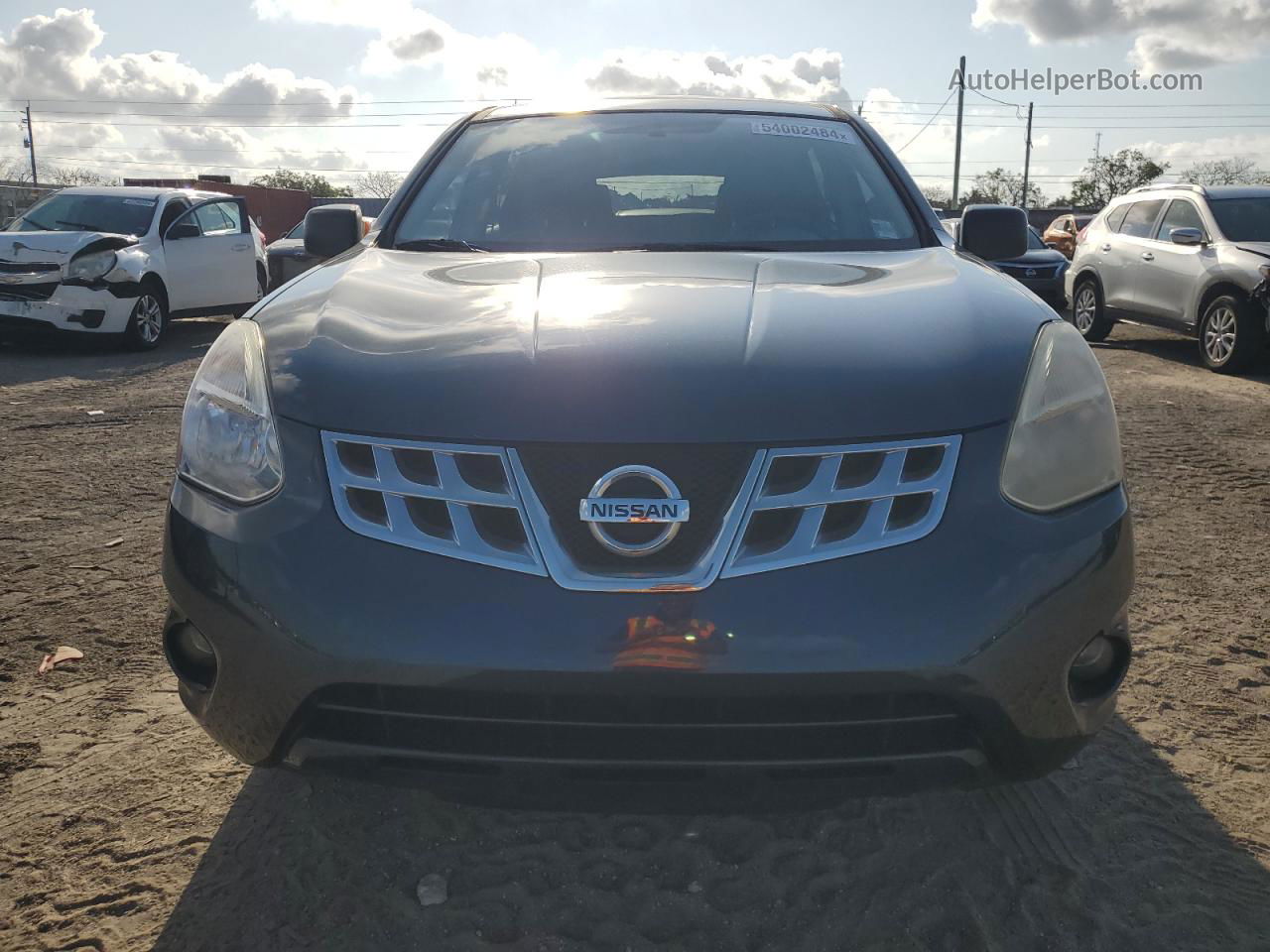 2012 Nissan Rogue S Gray vin: JN8AS5MT1CW294529