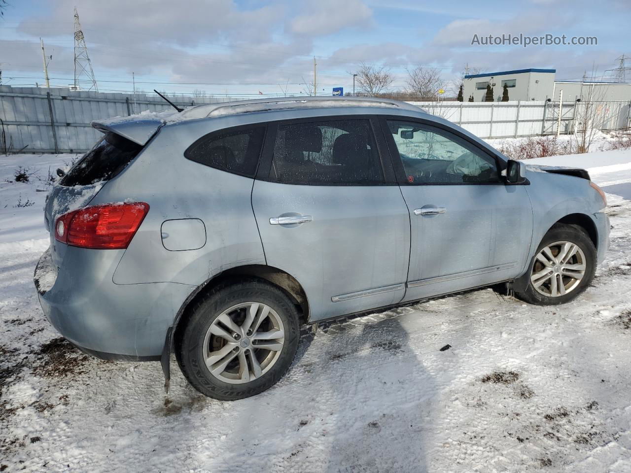 2012 Nissan Rogue S Blue vin: JN8AS5MT1CW295860