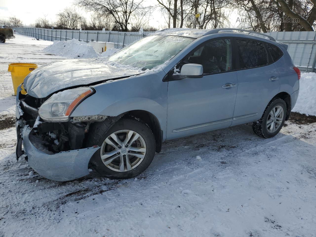 2012 Nissan Rogue S Blue vin: JN8AS5MT1CW295860