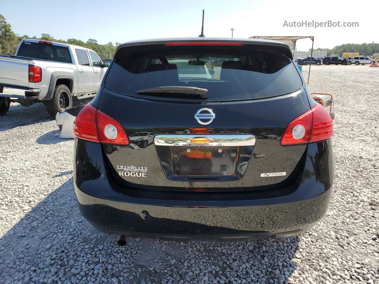 2012 Nissan Rogue S Black vin: JN8AS5MT1CW301351