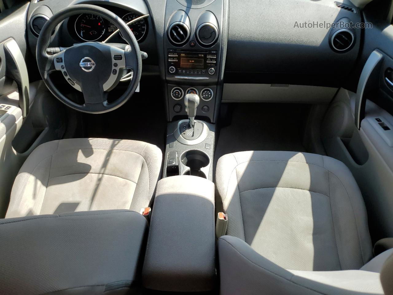 2012 Nissan Rogue S Черный vin: JN8AS5MT1CW301351